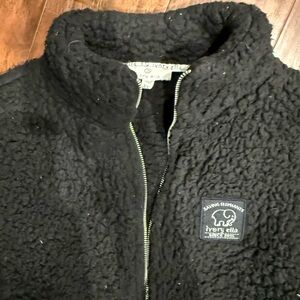 Ivory Ella Charcoal Fleece Jacket